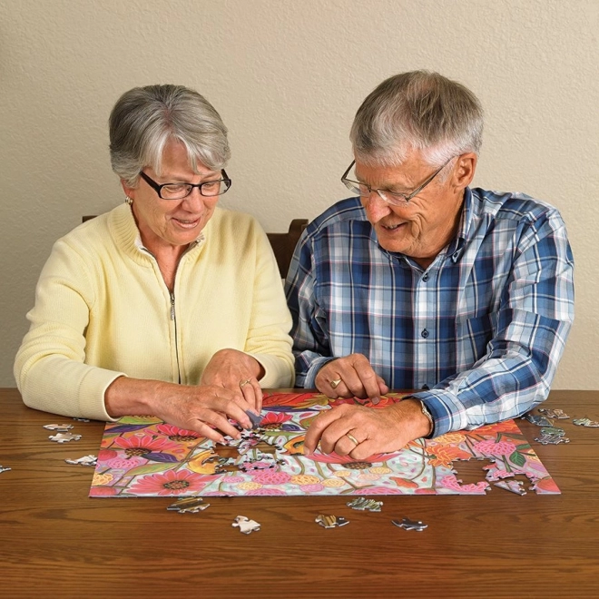 Puzzle Chardonnerets au printemps XL 275 pièces
