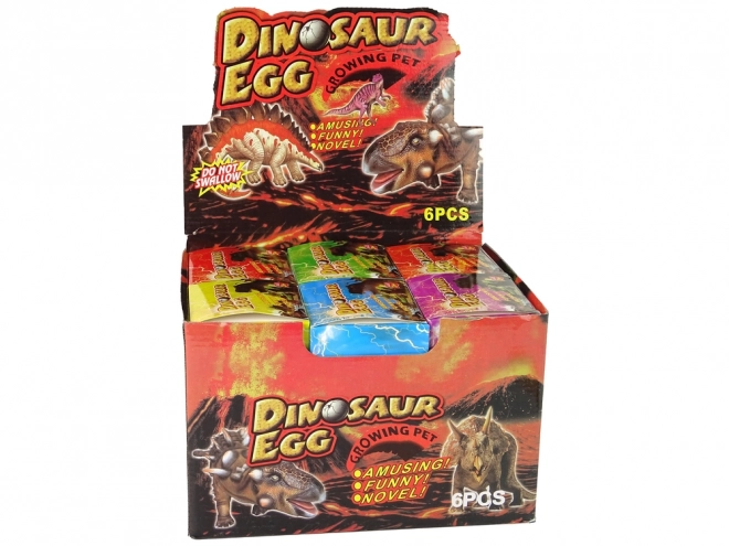 Œuf de dinosaure en croissance 12 cm