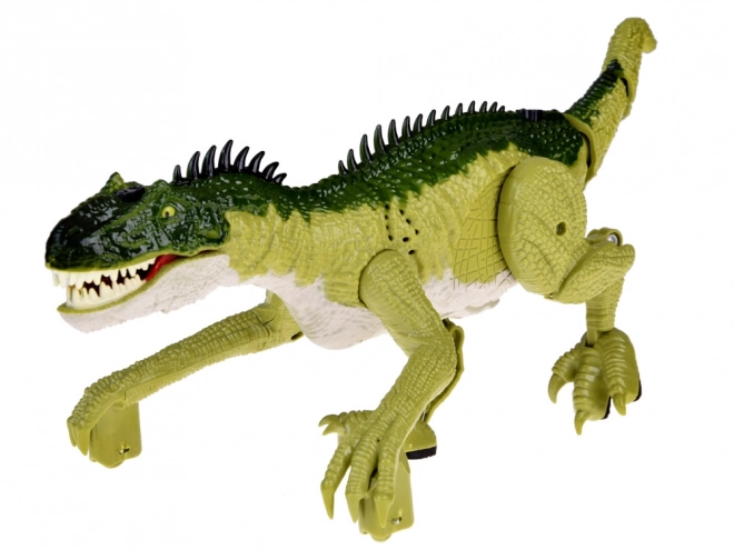 Dinosaure vert télécommandé