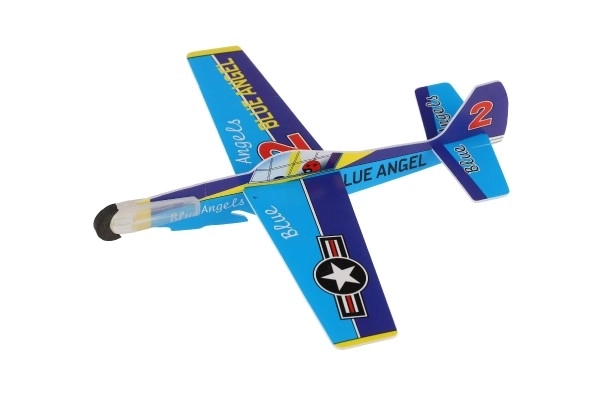 Avion en mousse à lancer 18cm mélange de types en sachet