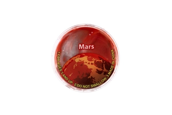 Sliz - masse de la planète système solaire 7cm assortiment de couleurs