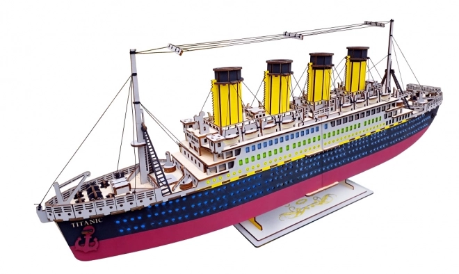 Casse-tête 3D en bois Titanic