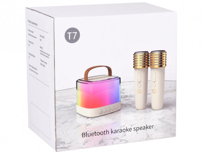 Microphone avec haut-parleur sans fil et Bluetooth