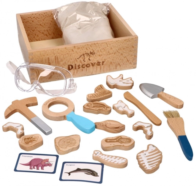 Ensemble archéologique pour enfants avec sable cinétique