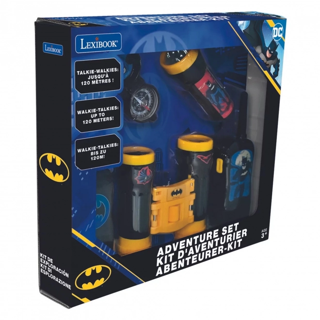 Ensemble d'aventure Batman avec talkies-walkies, jumelles et boussole