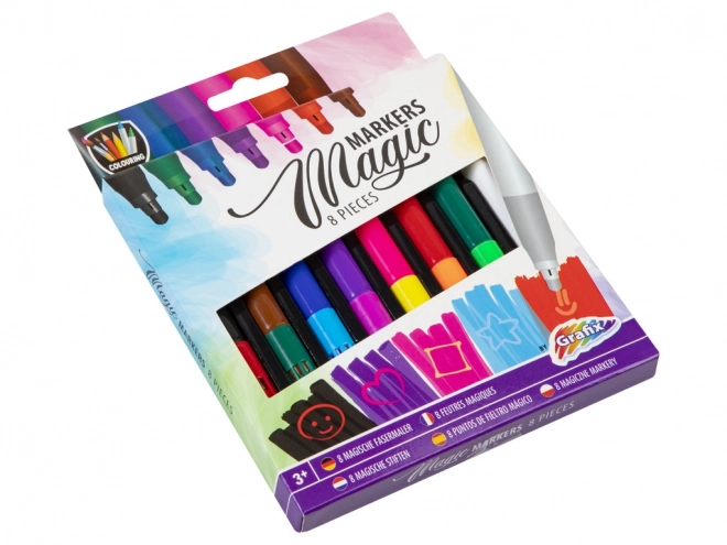 Feutres magiques colorés avec effaceur