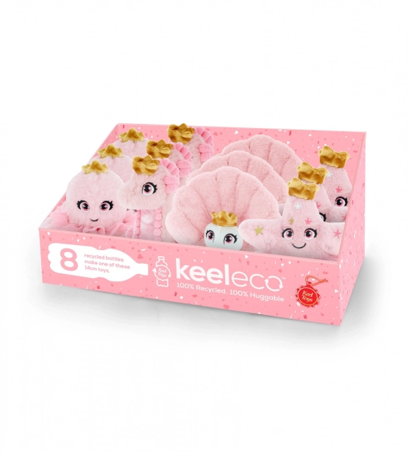 Peluche écologique Keeleco Coquillage 14 cm