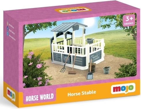 Écurie pour chevaux Mojo avec accessoires