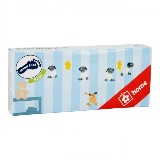 Petit Mobile de Berceau Moutons