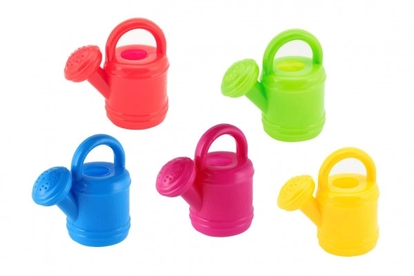 Arrosoir en plastique 13x14cm assortiment de couleurs 24m+