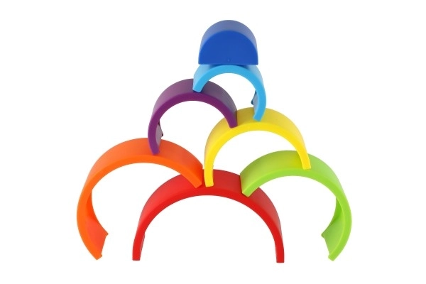 Puzzle en plastique Arc-en-ciel pour Enfants