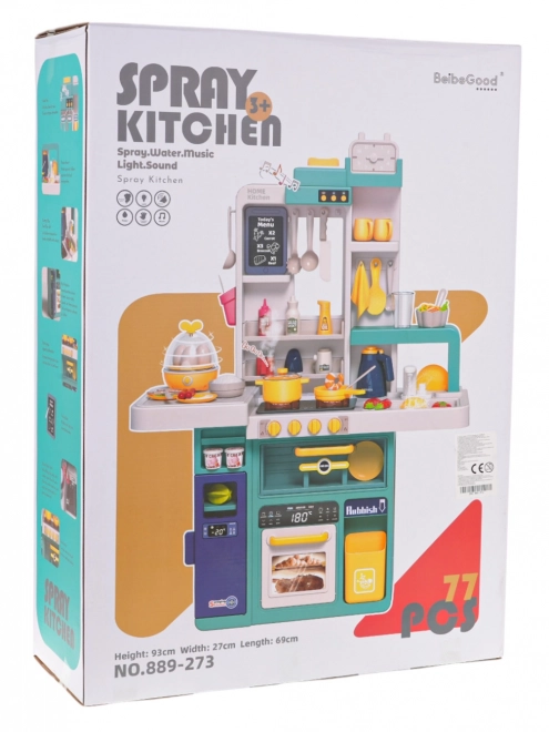 Cuisine enfant avec fonction de lumières et sons