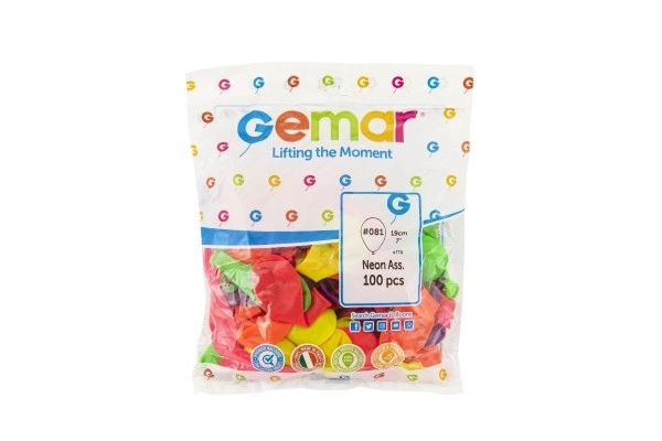 Ballons gonflables - Néon 100 pcs