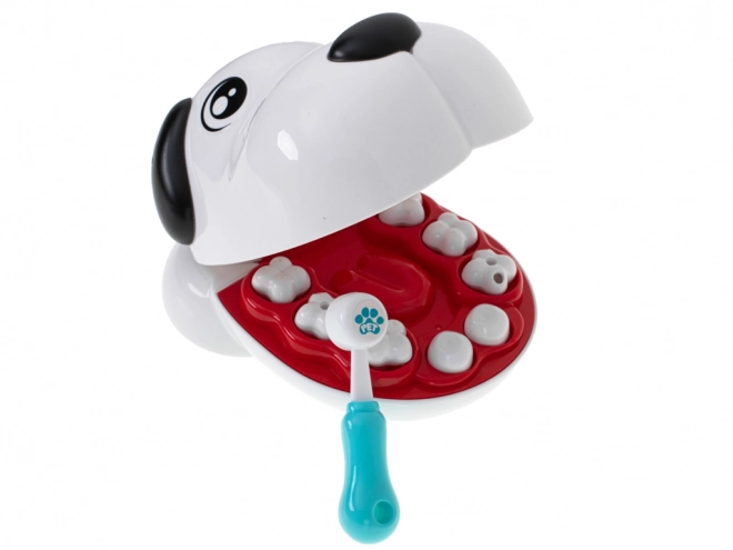 Chien chez le dentiste, guéris la dent