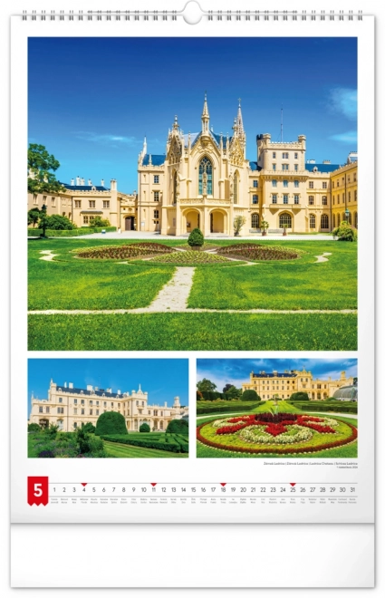 Calendrier mural Ma Patrie 2025, 33 × 46 cm