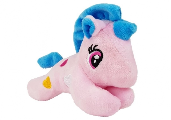 Petit licorne avec sac de transport - Jouet en peluche