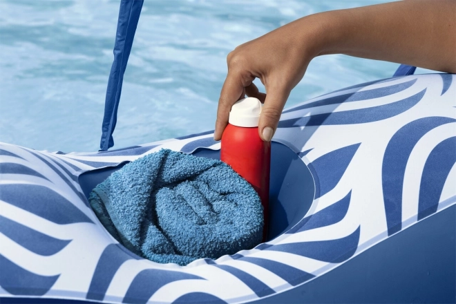 Matelas BESTWAY avec fond en filet et pare-soleil