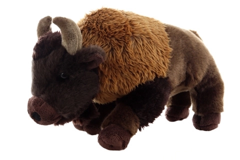 Bison en peluche 28 cm ÉCOLOGIQUE