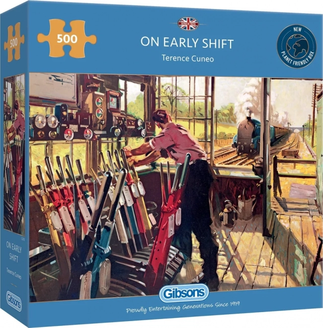Puzzle Ranní šichta 500 pièces
