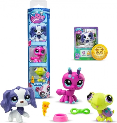 Littlest Pet Shop 3 figurines - différents types