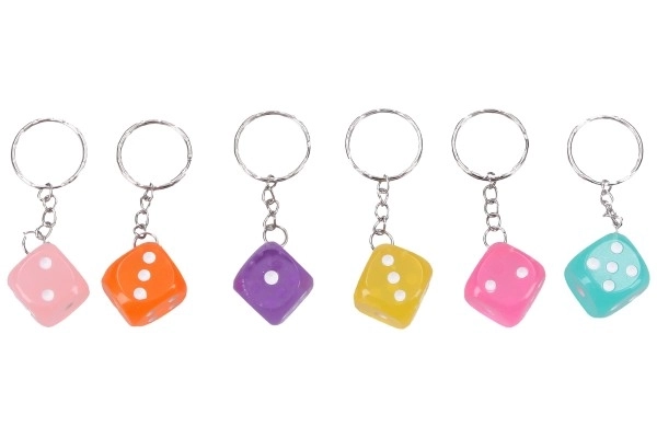 Porte-clés dé en jeu