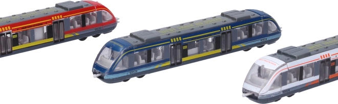 Petit train en métal 18 cm