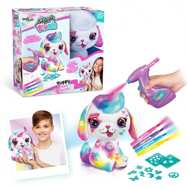 Studio aérographe - petit chien