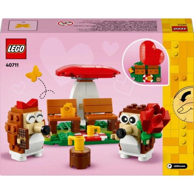 Lego Iconic pique-nique romantique hérisson