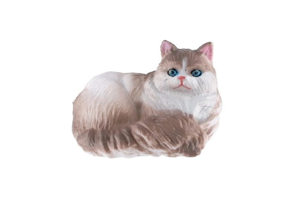 Figurine en plastique de chien et de chat - mélange d'espèces
