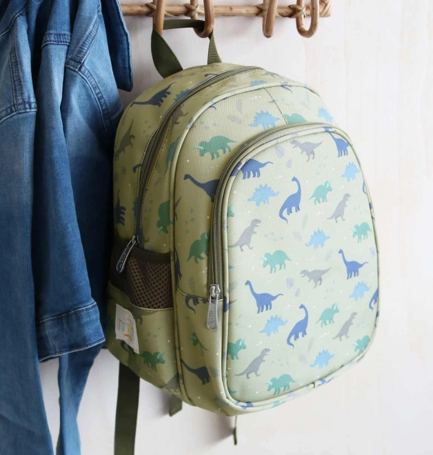 Une petite société adorable - sac à dos pour la maternelle - dinosaures