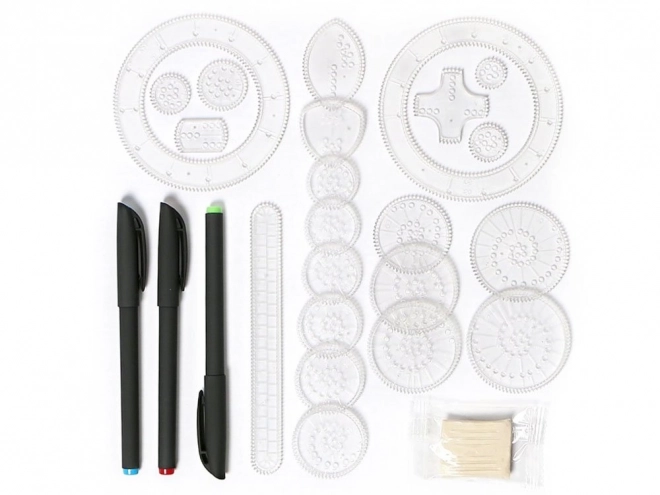 Jeu créatif ensemble de spirographe