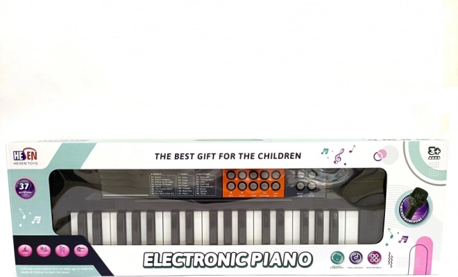 Piano pour enfants avec 61 touches et microphone
