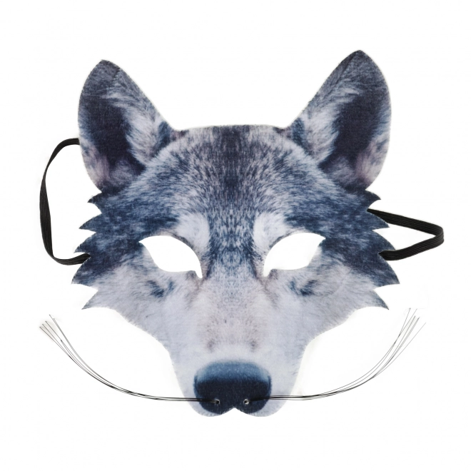 Masque loup enfant avec barbe