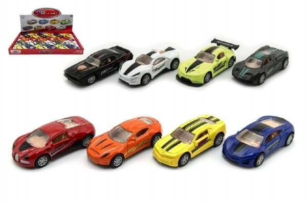 Petite voiture de sport à remontoir
