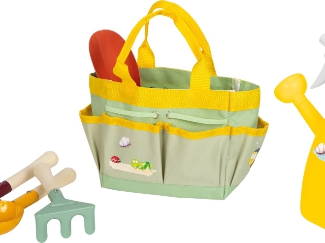 Ensemble d'outils de jardin pour enfants avec sac Tiny Garden