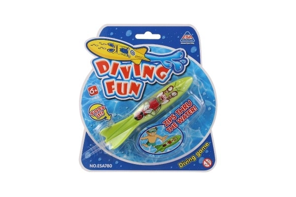 Torpille en plastique pour plongée 13 cm
