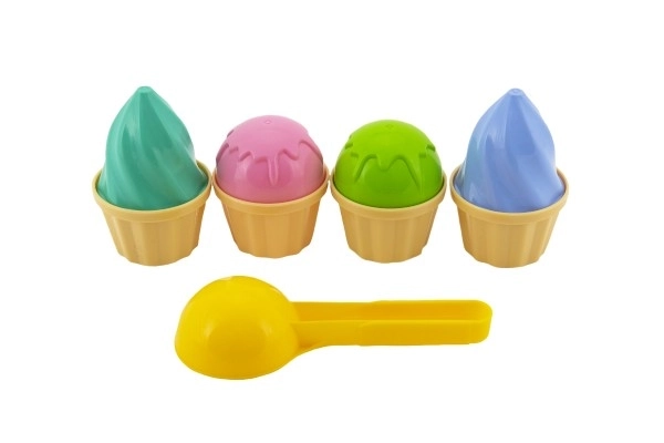 Ensemble de glaces pour le sable