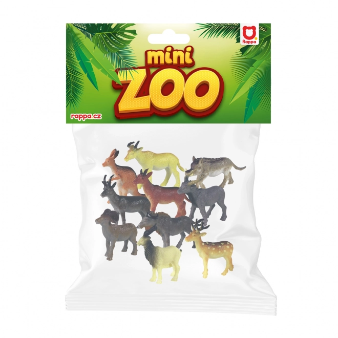 Figurines Rappa mini ZOO d'animaux sauvages