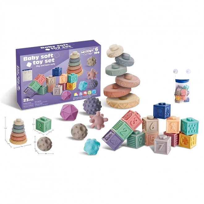 Woopie cubes sensorielles pour enfants avec comptage
