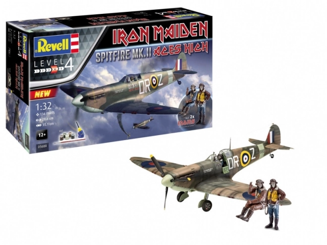 Maquette Iron Maiden Spitfire MK.II Aces High