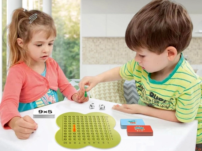 Jeu mathématique éducatif pour apprendre les tables de multiplication