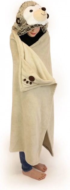 Couverture chaude à capuche hérisson Cozy Noxxiez