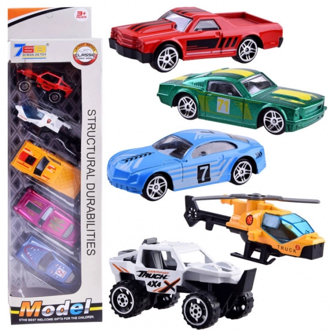 Ensemble de voitures jouets 5 pièces