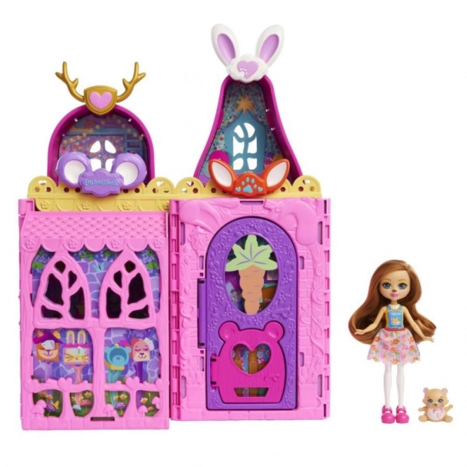 Maison de poupée Enchantimals Amicale avec meubles et accessoires