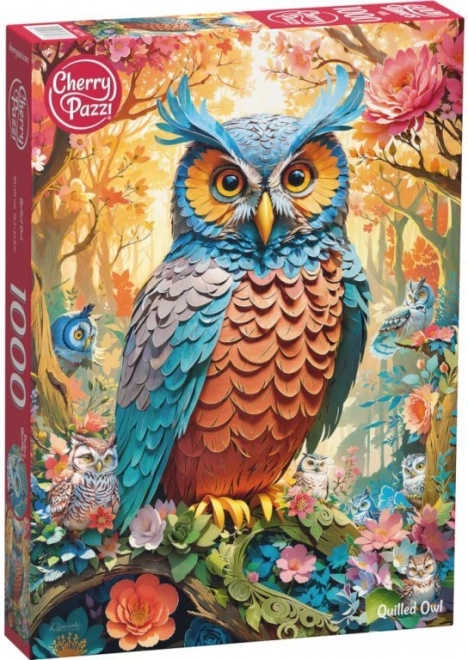 Puzzle Cherry Pazzi Sova en Papier 1000 pièces