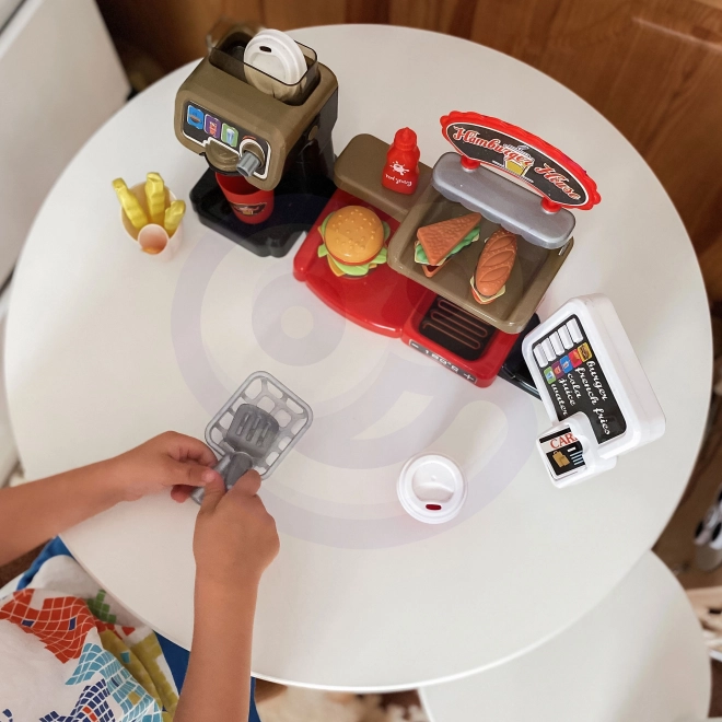 Fast Food XXL avec caisse et distributeur par WOOPIE