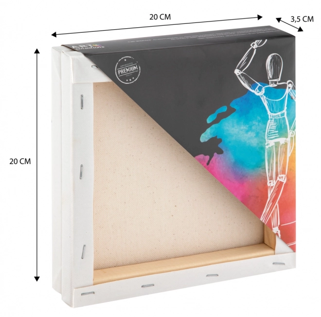 Toiles pour la peinture 20x20 cm - 2 pcs