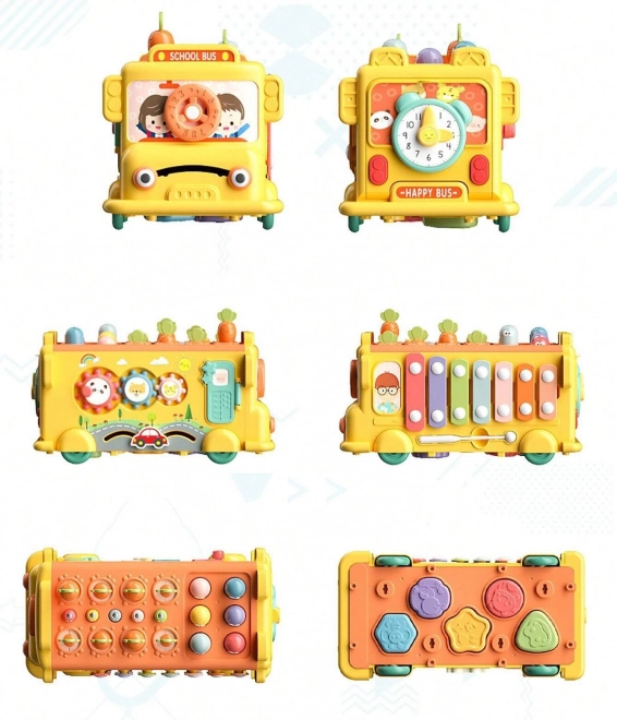 Autobus Montessori Interactif 6 en 1