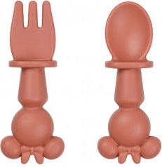 Couverts pour enfants en silicone Disney Minnie