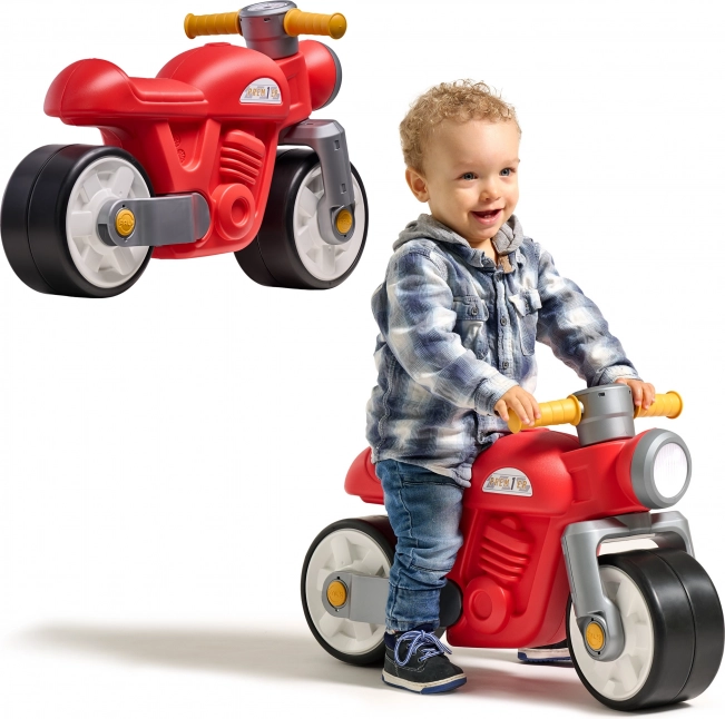 Moto pour Enfants à Bascule Rétro Rouge 1+